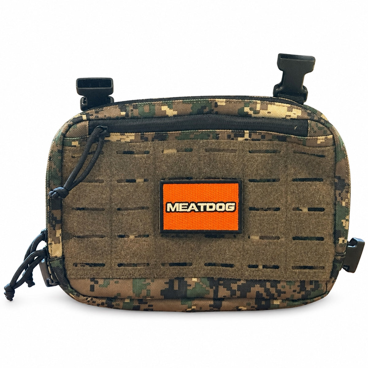 MEATDOG Blaze Orange Velcro Patch