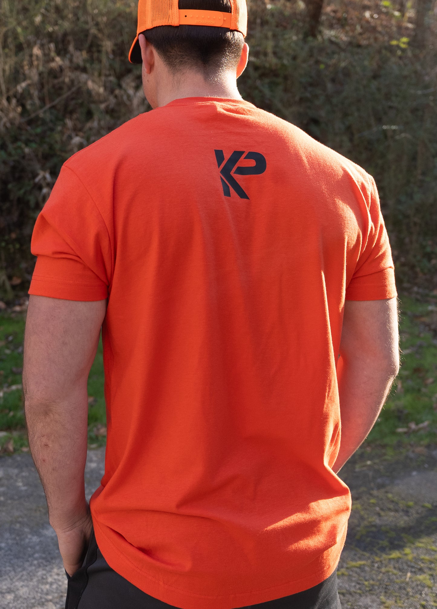 RUN Orange Shirt