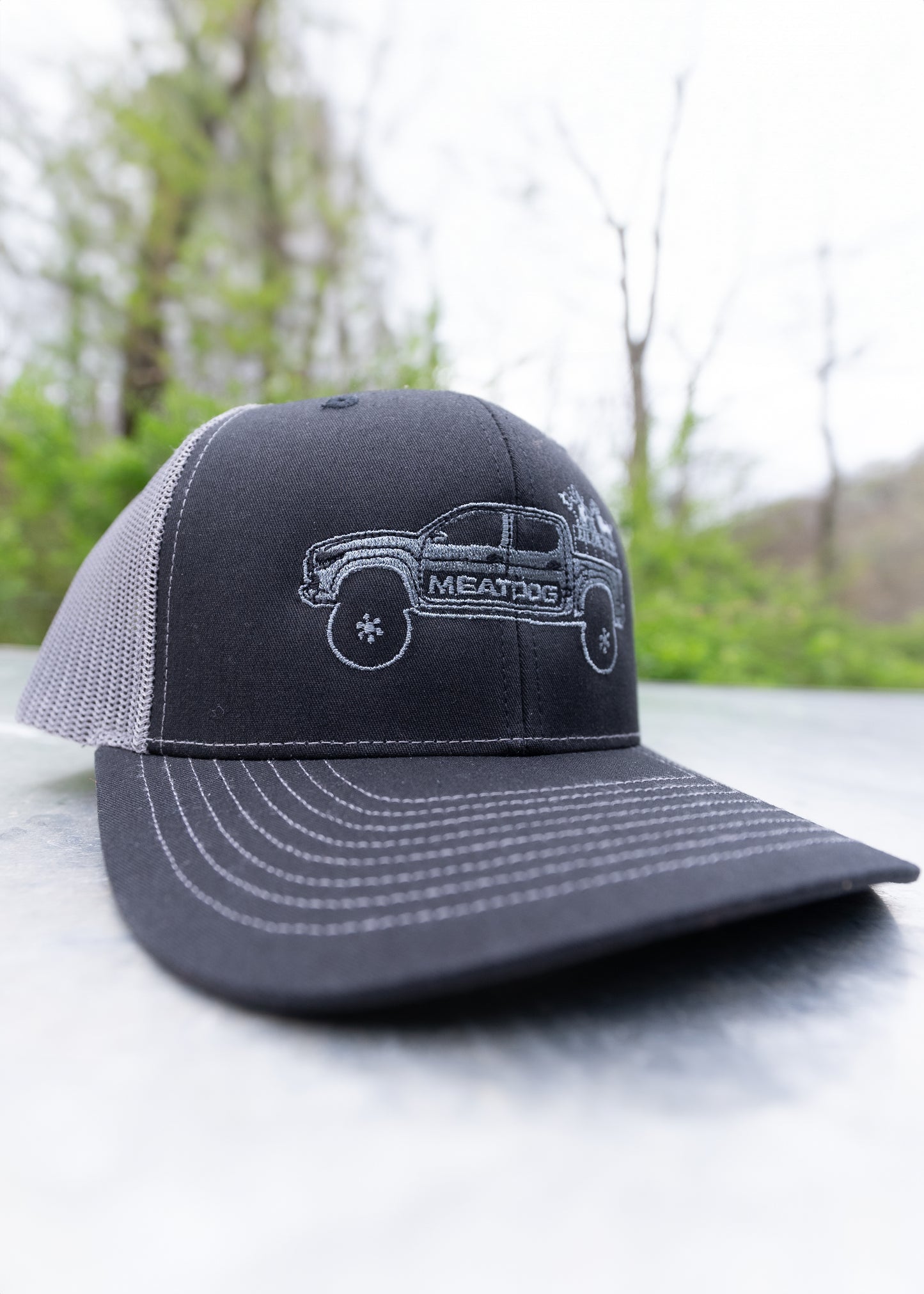 Truck Rigging Hat - Grey/Black