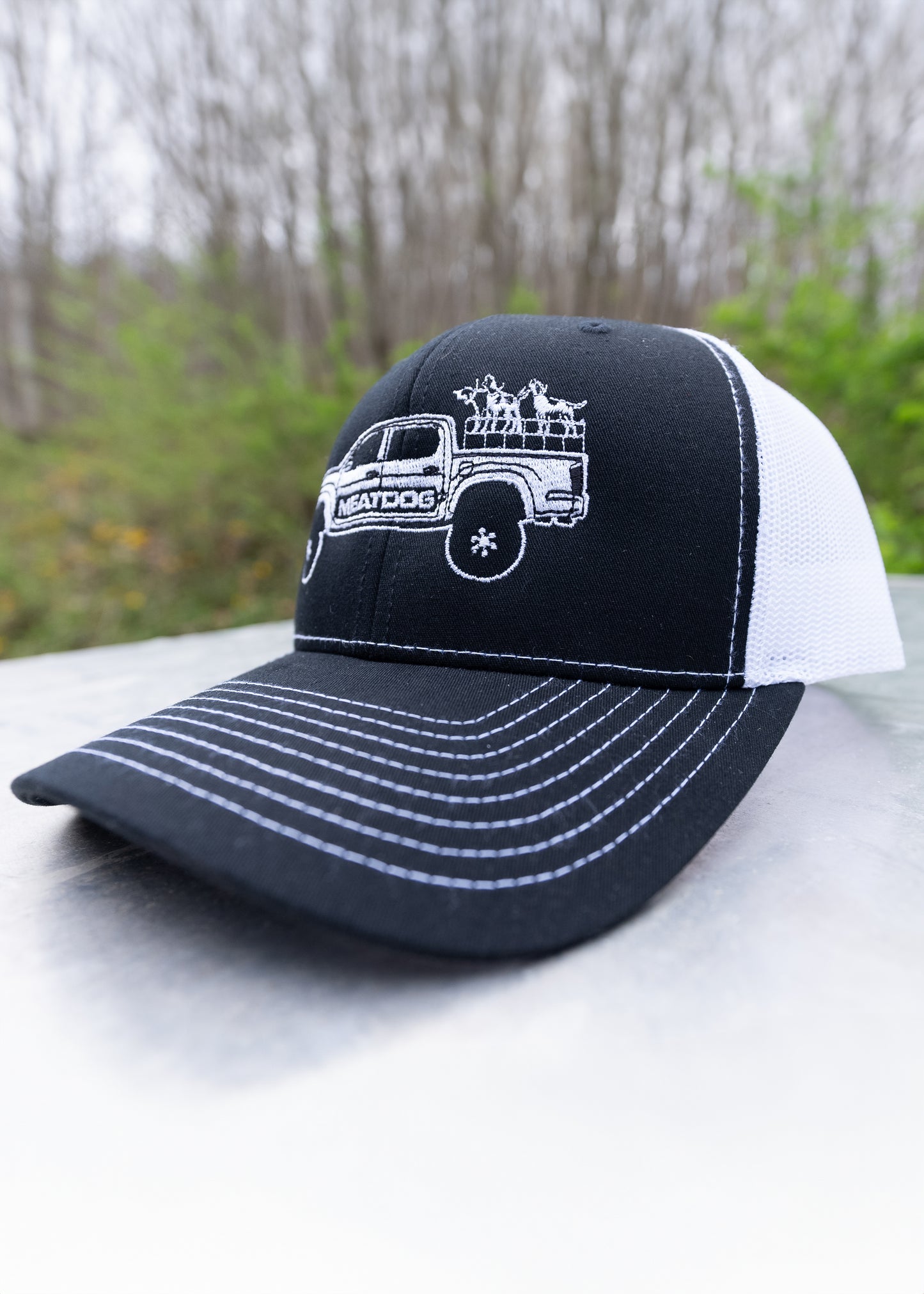 Truck Rigging Hat - White/Black