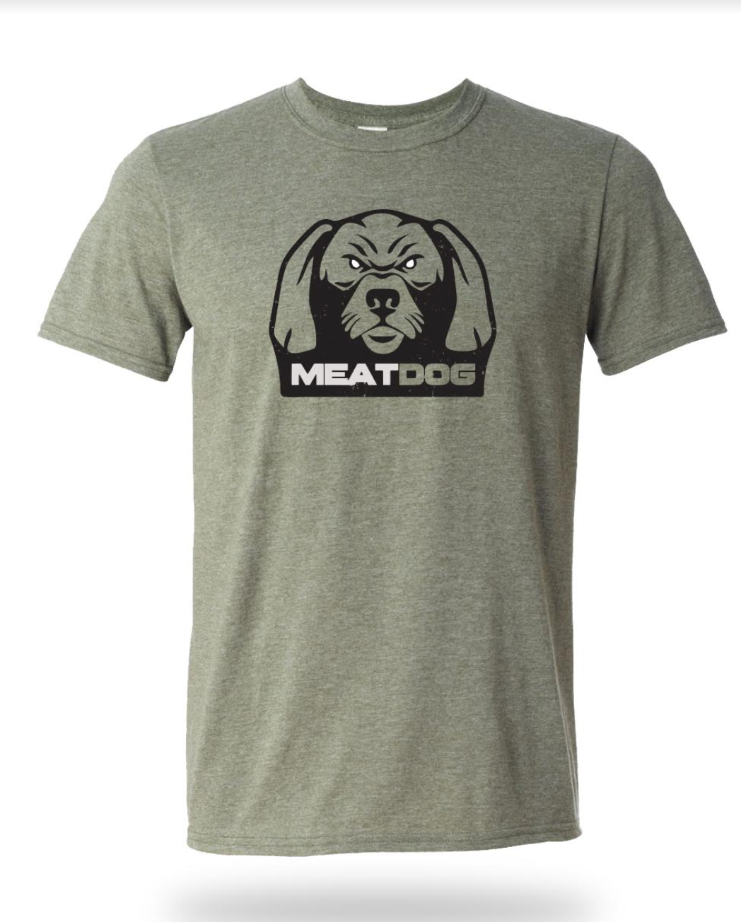 MEATDOG Logo and Text Shirt