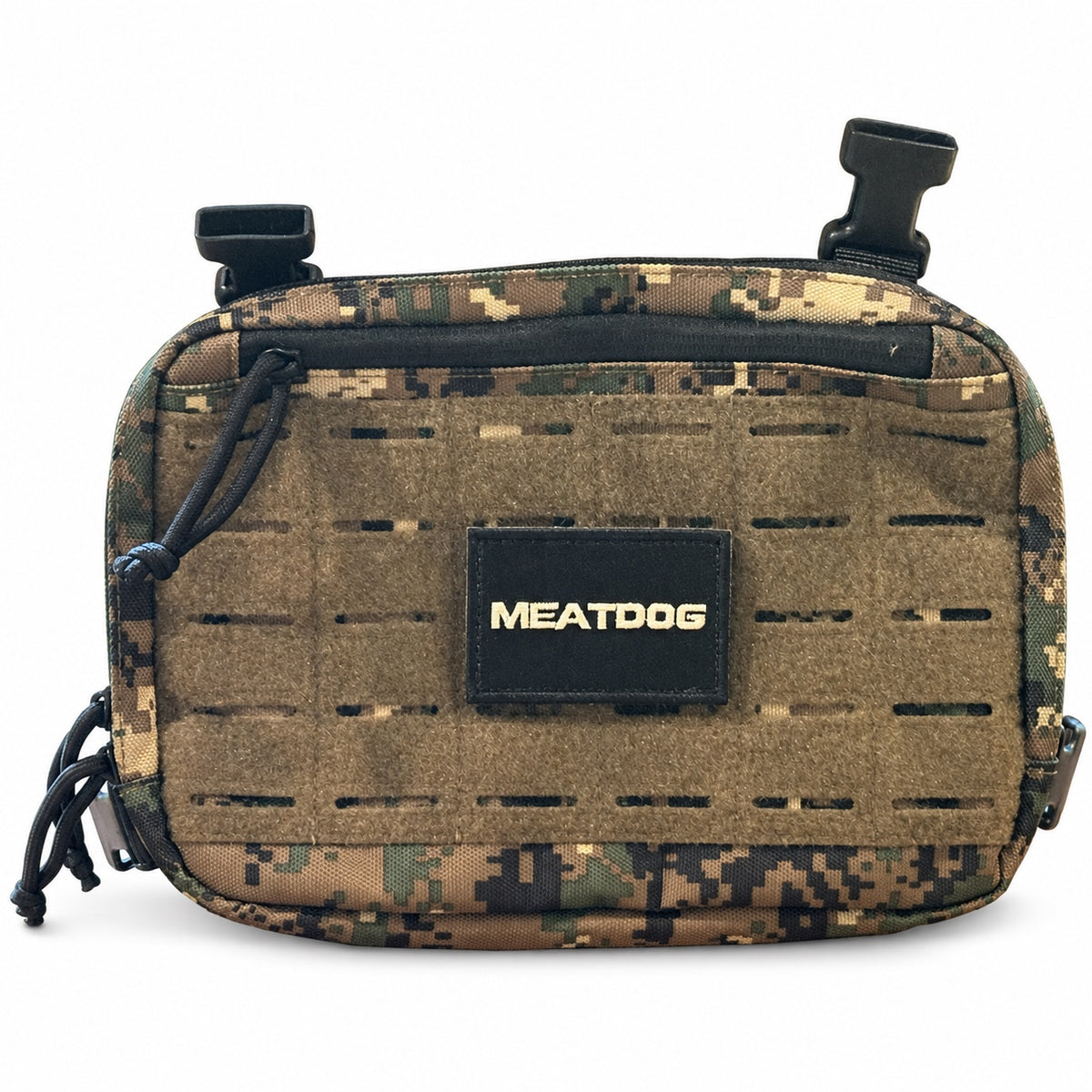 MEATDOG Black Velcro Patch