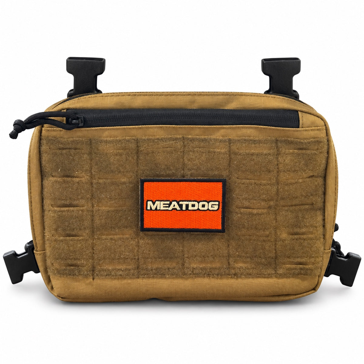 MEATDOG Blaze Orange Velcro Patch