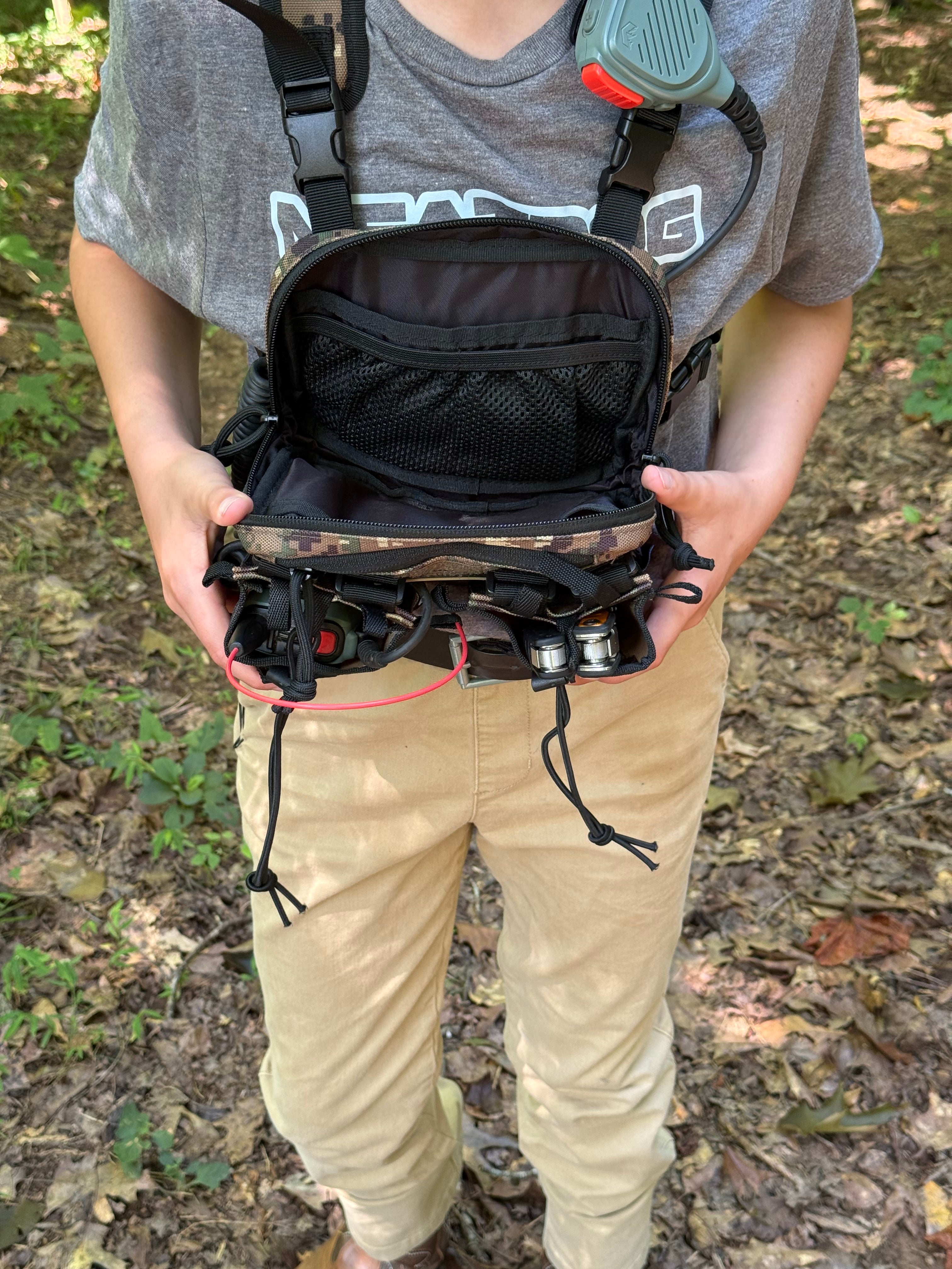 KP Youth Chest Harness - Camo